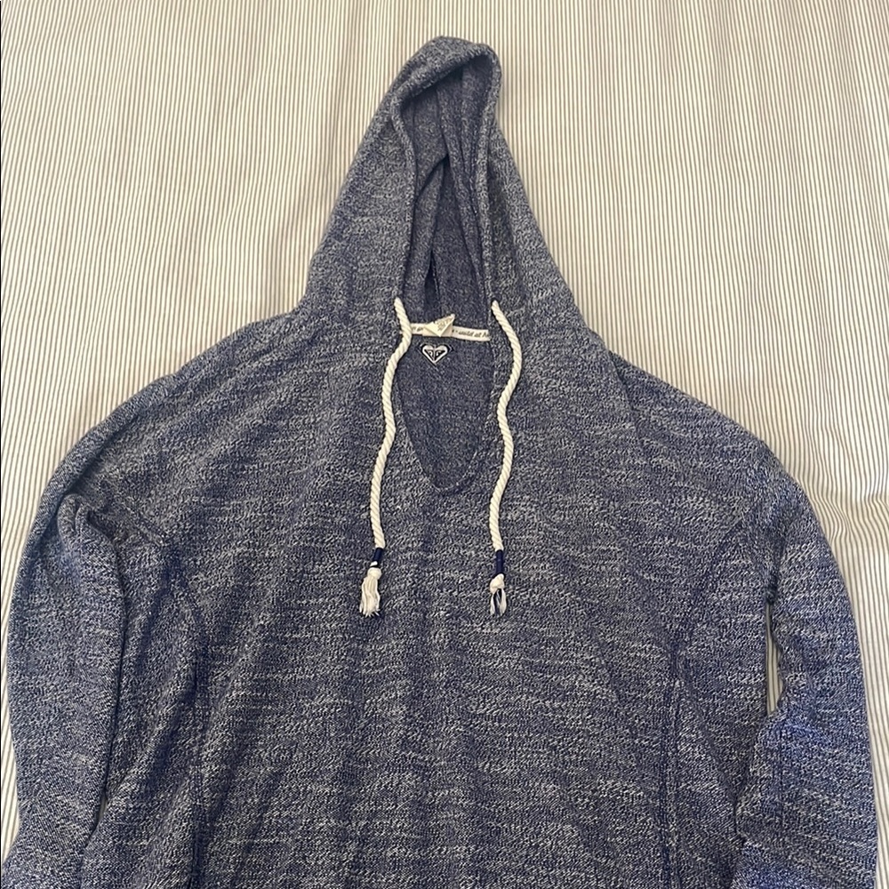 Roxy Purple Sweatshirt Hoodie Casual Comfort
